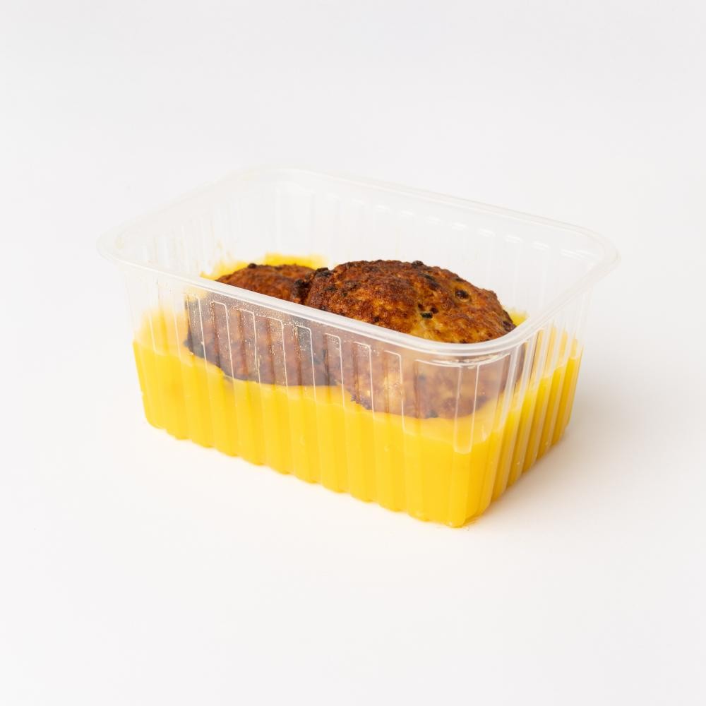 Marmita batata salsa com hamburguer de frango 500g