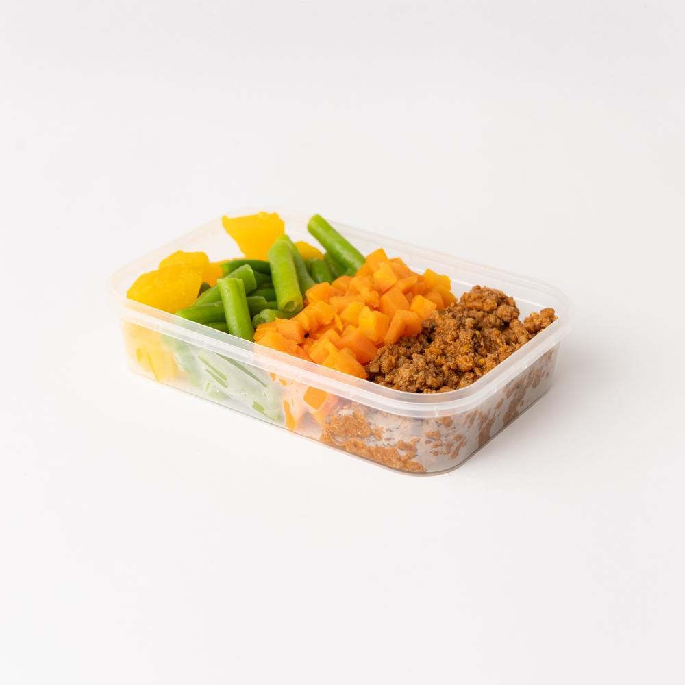Marmita carne moída com legumes 250g