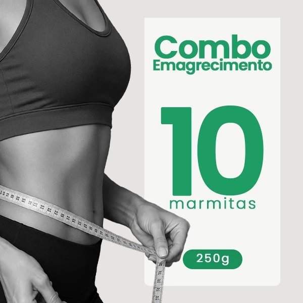 Combo EMAGRECIMENTO - 10 marmitas de 250g