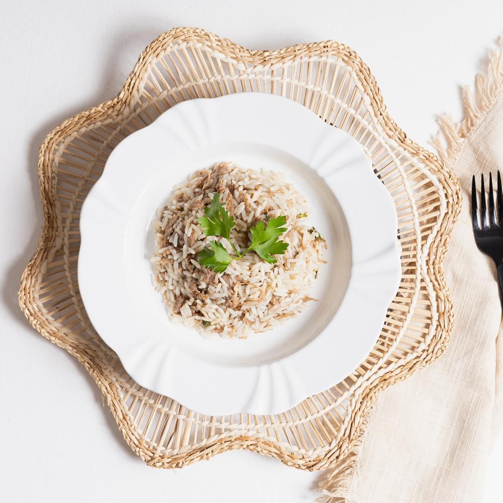 Marmita risoto de carne desfiada 350g